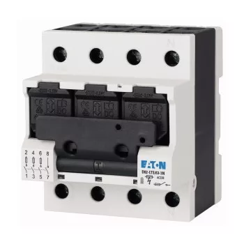   Eaton 114321 D02-LTS/63-3N Biztosítós szakaszolókapcsolók D02+D01 biztosítókkal
