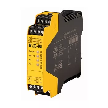   Eaton 118700 ESR5-NO-21-24VAC-DC 24V AC/DC, Dual, Bizt. relé/VÉSZ-KI, védőajtó
