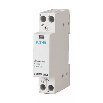   Eaton 120853 Z-SCH230/1/25-20 Installációs kontaktor, 2z, 25A (AC1), 230V AC