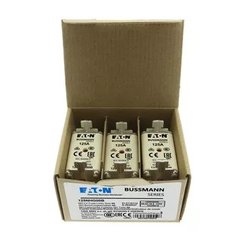   Eaton 125NHG00B NH FUSE 125A 500V GG/GL SIZE 00 NH-betét 125A, DIN 00 méret, 500V AC, gG/gL