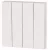 Eaton 126050 CWIZ-04/01 4x-es_billentyű_fehér_55x55mm
