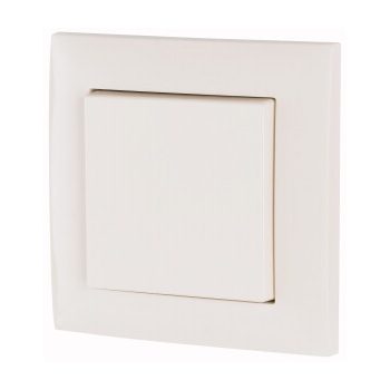   Eaton 126066 CRAZ-01/01 Egyes keret, 55x55mm, fényes fehér (RAL 9010)