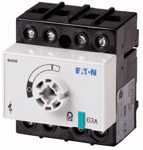 Eaton 1314003 DCM-63/1-SK+VC DCM szakaszolókapcsoló, 63A, 3p+sldN, forg. nélk.
