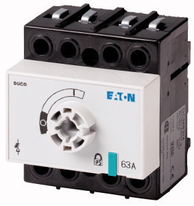 Eaton 1314009 DCM-63/4-SK+FM DCM szakaszolókapcsoló, 63A, 4p, forg. nélk.