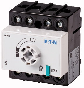 Eaton 1314016 DCM-63/4-SK+VC DCM szakaszolókapcsoló, 63A, 4p, forg. nélk.