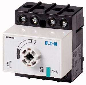 Eaton 1314052 DMM-40/1-SK DMM szakaszolókapcsoló, 40A, 3p+sldN, forg. nélk.