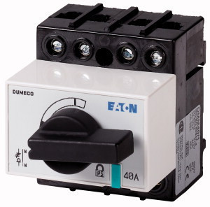 Eaton 1314056 DMM-40/1 DMM szakaszolókapcsoló, 40A, 3p+sldN