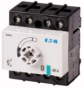 Eaton 1314105 DCM-40/1-SK+VC DCM szakaszolókapcsoló, 40A, 3p+sldN, forg. nélk.