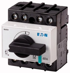 Eaton 1314106 DCM-40/1 DCM szakaszolókapcsoló, 40A, 3p+sldN
