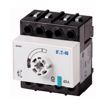   Eaton 1314112 DCM-40/1-SK+FM DCM szakaszolókapcsoló, 40A, 3p+sldN, forg. nélk.