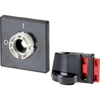   Eaton 1319855 QMHANDLEMP Forgatógomb, fekete, (1-0) többpólusú kapcsolóhoz