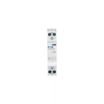   Eaton 135177 CR2020024 Installációs kontaktor, 2z, 20A, 24V AC/DC