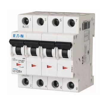 Eaton 142507 FAZT-D32/4 Kismegszakító, 25kA 4pól.