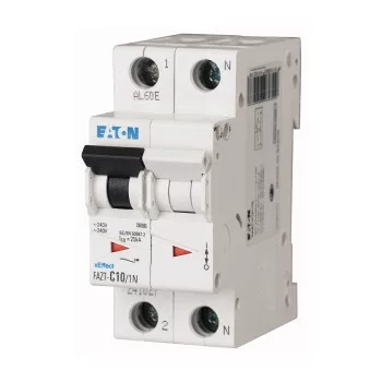 Eaton 142514 FAZT-D25/1N Kismegszakító, 25kA 1pól.+null