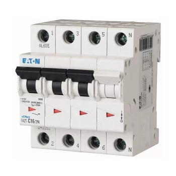 Eaton 142517 FAZT-B32/3N Kismegszakító, 25kA 3pól.+null
