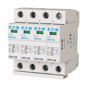   Eaton 158331 SPBT12-280/4 villámáram-túlfesz. lev. klt. B+C 12,5kA TN-S