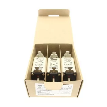   Eaton 160NHG02BI NH FUSE 160A 500V GL/GG SIZE 02 NH-betét 160A, DIN 02 méret, 500V AC, gG,szig.fül