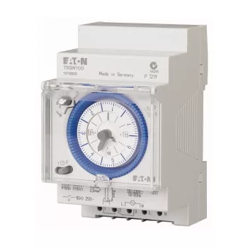   Eaton 167392 TSQW1CO analóg kapcs.óra, kvarc (8 nap), heti, 1v, 16A