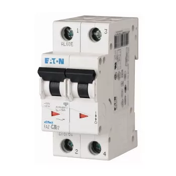Eaton 167488 FAZ-B30/2 Kismegszakító, 15kA 2-pól.