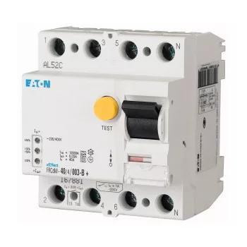   Eaton 167900 FRCDM-25/4/03-S/B Áram-védőkapcsoló 10kA 4pól.