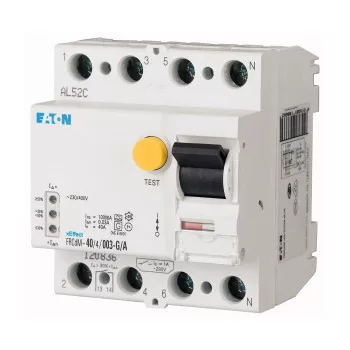   Eaton 168637 FRCDM-40/4/03-S/A Áram-védőkapcsoló 10kA 4pól.