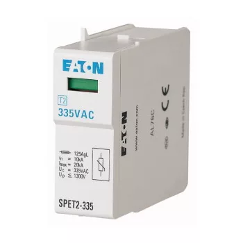   Eaton 168694 SPET2-335 túlfesz. levezető betét C, SPET2-höz, Uc=335V AC
