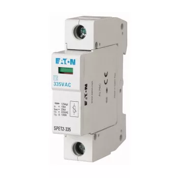   Eaton 168695 SPET2-335/1 komplett túlfesz. levezető C, 1p, Uc=335VAC, 4,5kA