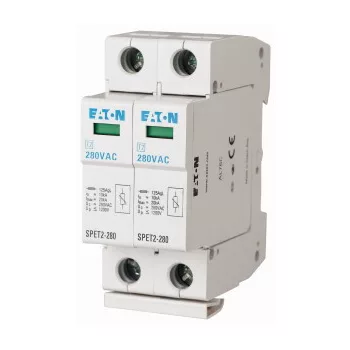   Eaton 168742 SPET2-280/2 komplett túlfesz. levezető C, 4p, Uc=280VAC, 4,5kA
