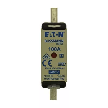   Eaton 16NHG000BI NH FUSE 16A 500V GL/GG SIZE 000 NH-betét 16A, DIN 000 méret, 500V AC, gG, szig.fül
