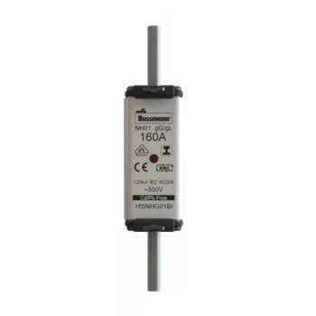   Eaton 16NHG01BI NH FUSE 16A 500V GL/GG SIZE 01 NH-betét 16A, DIN 01 méret, 500V AC, gG, szig.fül