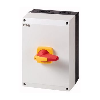   Eaton 172797 DMM-160/4/I5/P-R Főkapcs 160A 4p tokozott,lakatolható,piros-sárga