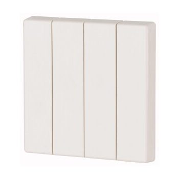   Eaton 172987 CWIZ-04/31 Rockers, neutral, gloss finish, 4-fold, Pure white