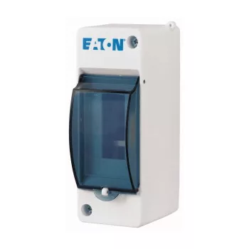  Eaton 177071 MINI-2-T Kis tokozat IP30, 2 TE, átl.ajtóval, fehér