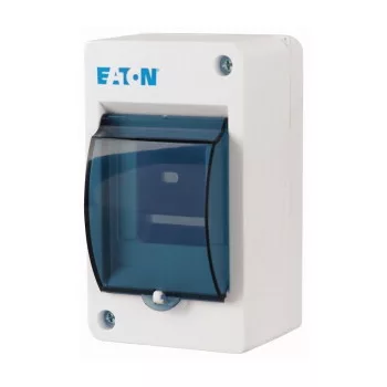   Eaton 177072 MINI-3-T Kis tokozat IP30, 3 TE, átl.ajtóval, fehér