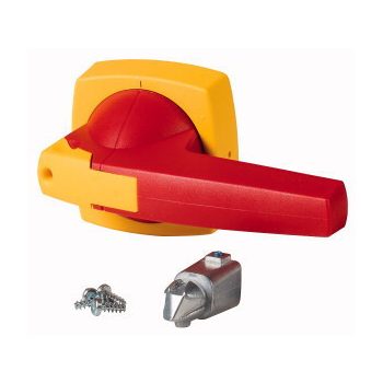  Eaton 1818051 K4DR/P Forgatókar, D típus, lakattal, piros/sárga, 12mm