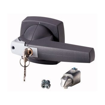   Eaton 1818070 K3DG/C Forgatókar, D típus, hengerzárral, szürke, 10mm