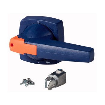   Eaton 1818116 KO3DB/P Forgatókar, D típus, beépített lakattal, kék, 10mm