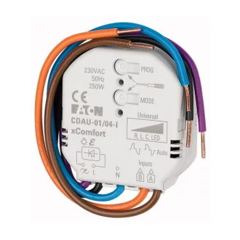   Eaton 182444 CDAU-01/04-I Fényerőszab. aktor, R/L/C/LED, 0-250W+2xIN, 230VAC