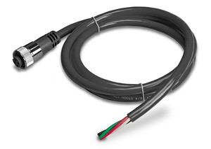 Eaton 183209 SWD4-M6LR4P-2S MB-Power cable, 0.6m, Socket, Plug