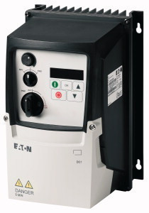 Eaton 185787 DC1-122D3NN-A6SCE1 Frekvenciav. 1~/3~230V 2,3A, 0,37kW, IP66+vez.