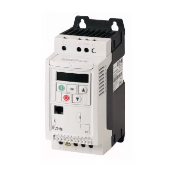   Eaton 185821 DC1-324D3NN-A20CE1 Frekvenciav. 3~/3~230V 4,3A, 0,75kW, IP20