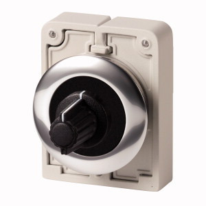 Eaton 187043 M30C-FR47K-BLANK Potenciométer, 30mm, lapos, 47K, felirat nélkül