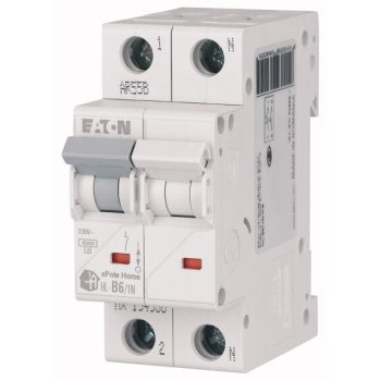   Eaton 194741 HL-B16/1N Kismegszakitó 1P+N, 16A, B karakterisztika, 4,5 kA (xPole Home HL)