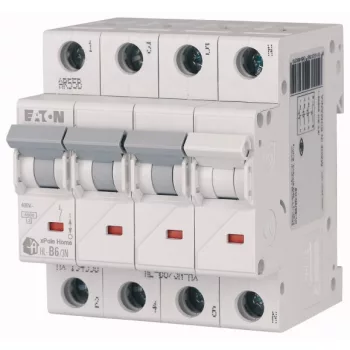   Eaton 194814 HL-C32/3N Kismegszakitó 3P+N, 32A, C karakterisztika, 4,5 kA (xPole Home HL)