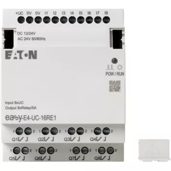   Eaton 197218 EASY-E4-UC-16RE1 12/24V UC, bővítő; 8DI / 8RO
