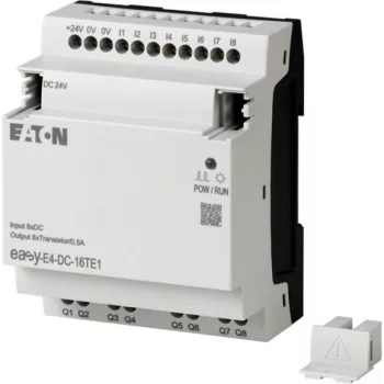 Eaton 197220 EASY-E4-DC-16TE1 24V DC, bővítő; 8DI / 8DO