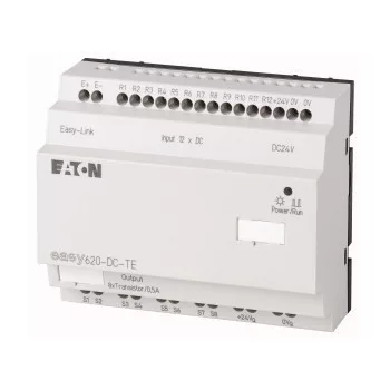 Eaton 212313 EASY620-DC-TE 24VDC; bővítőegység, 12DI/8DO