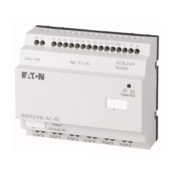   Eaton 212314 EASY618-AC-RE 230VAC; bővítőegység, 12DI/6RO