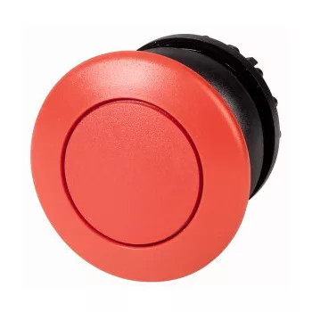 Eaton 216715 M22S-DP-R Gombafejű nyomógomb, piros