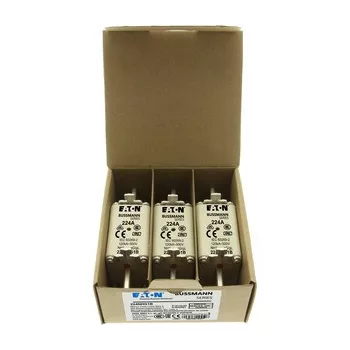   Eaton 224NHG1B NH FUSE 224A 500V GG/GL SIZE 1 NH-betét 224A, DIN 1 méret, 500V AC, gG/gL